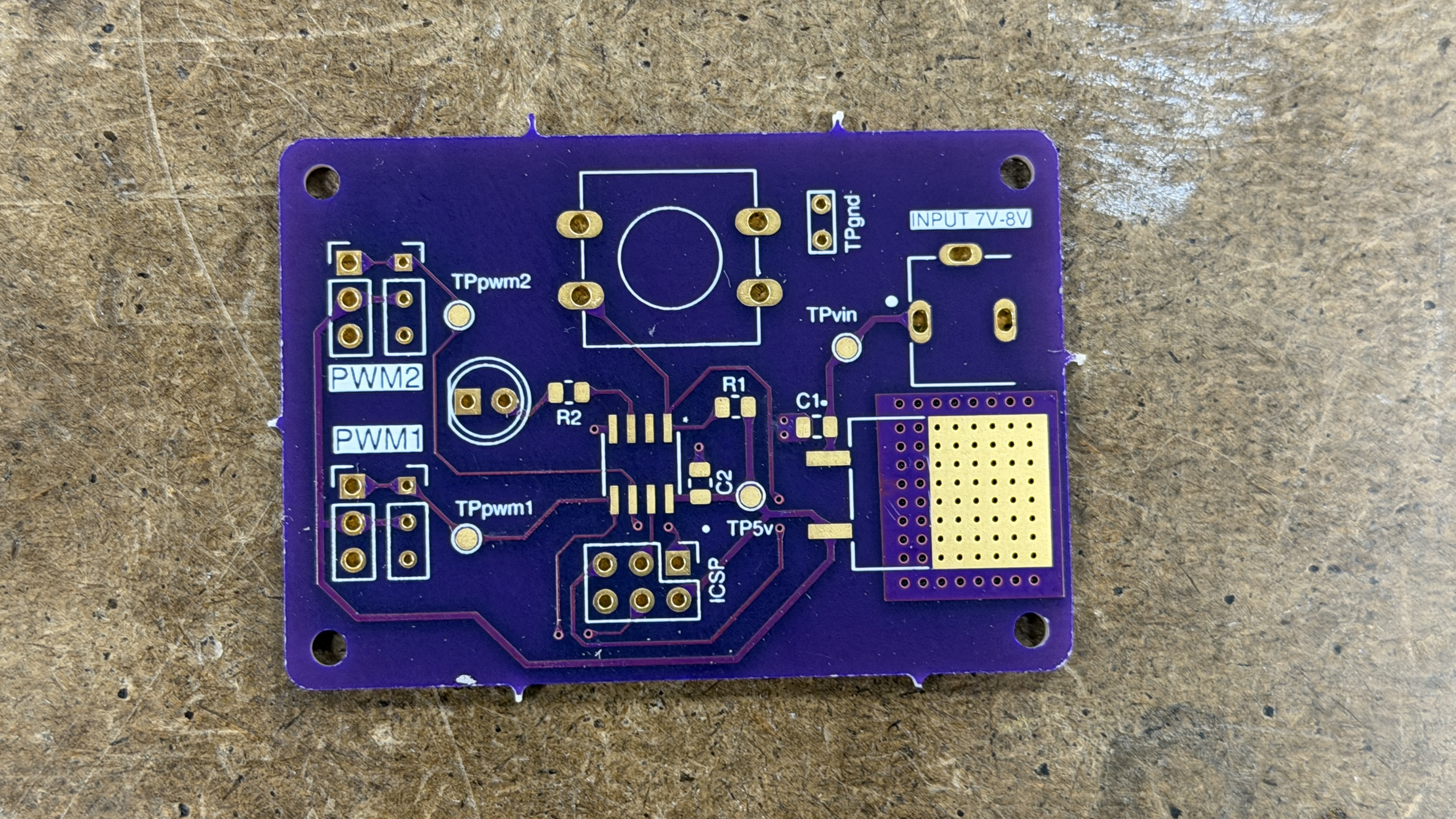 Servo Motor Calibrator custom PCB